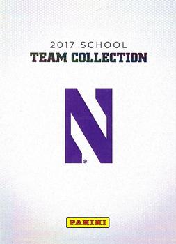 2017 Panini Northwestern Wildcats #NNO Team Logo Card Front