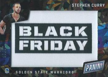2017 Panini Black Friday - Black Friday Patches Cracked Ice #BF-SC Stephen Curry Front