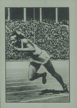 1997 I Grandi Campioni Dello Sport Stickers (Italian) #16 Jesse Owens Front