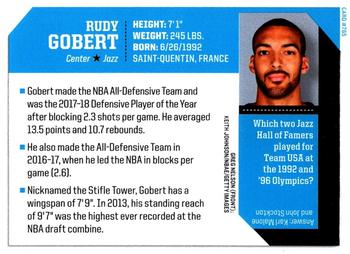 2018 Sports Illustrated for Kids #765 Rudy Gobert Back