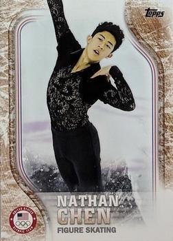 2018 Topps U.S. Olympic & Paralympic Team Hopefuls - Bronze #USA-17 Nathan Chen Front