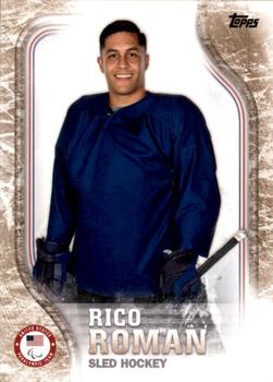 2018 Topps U.S. Olympic & Paralympic Team Hopefuls - Gold #US-29 Rico Roman Front