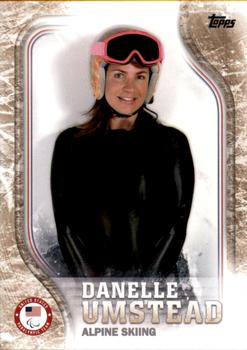2018 Topps U.S. Olympic & Paralympic Team Hopefuls - Gold #USA-26 Danelle Umstead Front