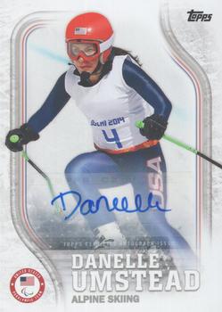2018 Topps U.S. Olympic & Paralympic Team Hopefuls - Autographs #US-28 Danelle Umstead Front