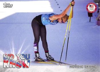 2018 Topps U.S. Olympic & Paralympic Team Hopefuls - Did You Know? #DYK-JD Jessie Diggins Front