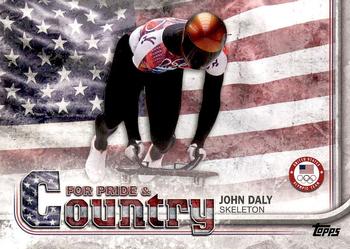 2018 Topps U.S. Olympic & Paralympic Team Hopefuls - For Pride and Country #PAC-JD John Daly Front