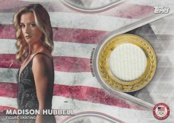2018 Topps U.S. Olympic & Paralympic Team Hopefuls - Team USA Memorabilia Pieces #TMC-MH Madison Hubbell Front