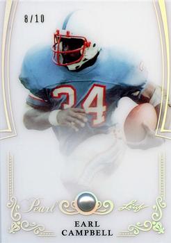 2017 Leaf Pearl #17 Earl Campbell Front