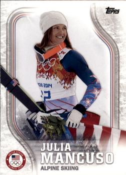 2018 Topps U.S. Olympic & Paralympic Team Hopefuls - Silver #US-3 Julia Mancuso Front
