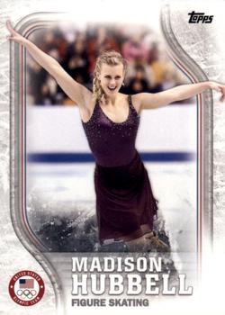 2018 Topps U.S. Olympic & Paralympic Team Hopefuls - Silver #US-22 Madison Hubbell Front