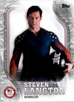 2018 Topps U.S. Olympic & Paralympic Team Hopefuls - Silver #USA-10 Steven Langton Front