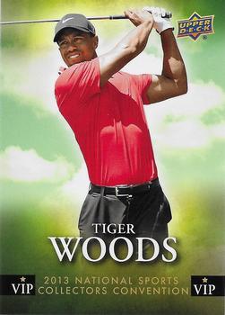 2013 Upper Deck National Convention VIP #VIP-2 Tiger Woods Front