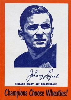 1951 Wheaties #NNO Johnny Lujack Front