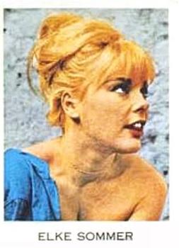 1967 Perfetti Gum International Stars #NNO Elke Sommer Front
