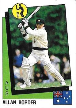 1987-88 Panini Supersport Stickers #168 Allan Border Front