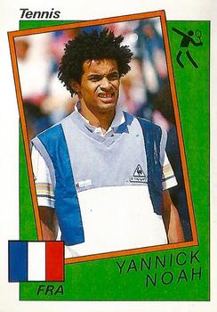 1987-88 Panini Supersport Stickers #186 Yannick Noah Front