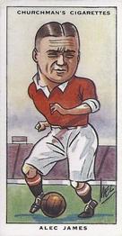 1931 Churchman's Sporting Celebrities #23 Alec James Front