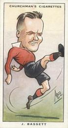 1931 Churchman's Sporting Celebrities #24 Jack Bassett Front