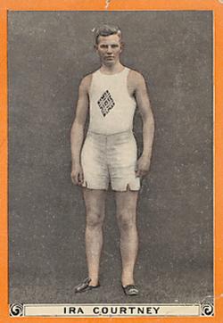 1913 Pan Handle Scrap World's Champion Athletes (T230) #NNO Ira Courtney Front