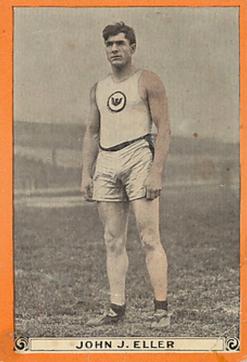 1913 Pan Handle Scrap World's Champion Athletes (T230) #NNO John J. Eller Front