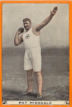 1913 Pan Handle Scrap World's Champion Athletes (T230) #NNO Pat McDonald Front