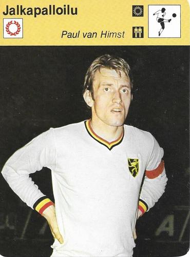 1977 Sportscaster Series 3 Finnish #03-55 Paul van Himst Front