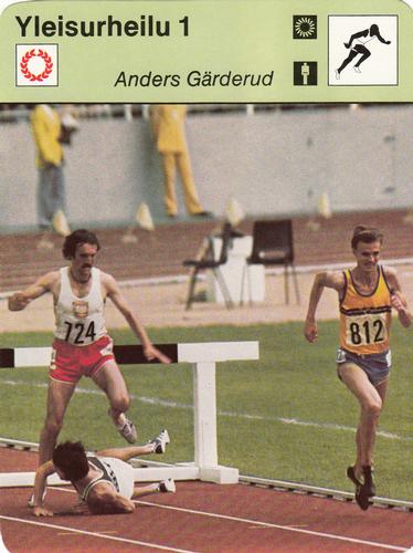 1977 Sportscaster Series 7 Finnish #07-167 Anders Gärderud Front