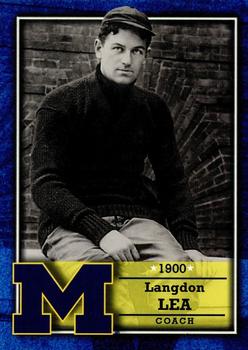 2004 TK Legacy Michigan Wolverines #CO2 Langdon Lea Front