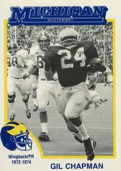 1991 College Classics Michigan Wolverines #NNO Gil Chapman Front