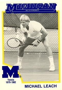 1991 College Classics Michigan Wolverines #NNO Mike Leach Front
