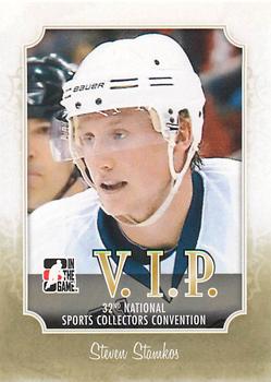 2011 In The Game National Sports Collectors Convention VIP #VIP-06 Steven Stamkos Front