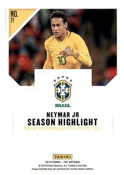 2018 Panini National Convention #77 Neymar Jr Back