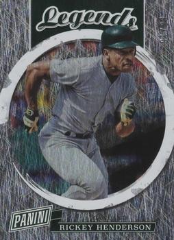 2018 Panini National Convention - Legends Magnetic Fury #LEG13 Rickey Henderson Front