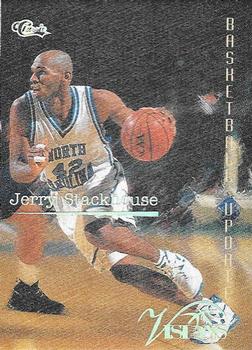 1996 Classic Visions Signings Update #U107 Jerry Stackhouse Front