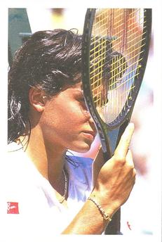 1987 BBC A Question of Sport UK Booster #NNO Gabriela Sabatini Front