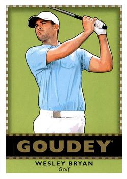 2018 Upper Deck Goodwin Champions - Goudey #G49 Wesley Bryan Front