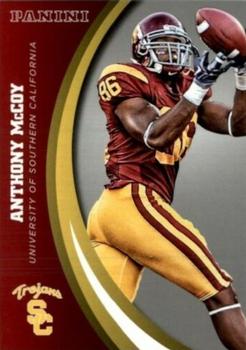 2015 Panini USC Trojans - Silver #53 Anthony McCoy Front