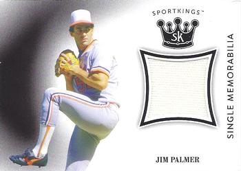 2018 Sportkings - Single Memorabilia #SM-JP Jim Palmer Front