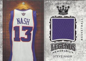 2018 Sportkings - Legends Memorabilia #LSM-12 Steve Nash Front