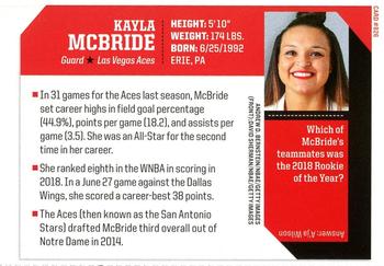 2019 Sports Illustrated for Kids #826 Kayla McBride Back