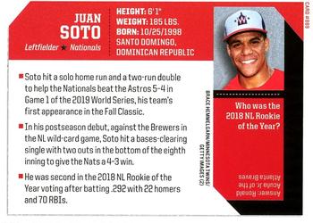 2019 Sports Illustrated for Kids #889 Juan Soto Back