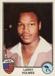 1981 Panini Sport Superstars (Eurofootball 82) Stickers #66 Larry Holmes Front