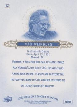2018 Upper Deck Goodwin Champions - Royal Blue #52 Max Weinberg Back