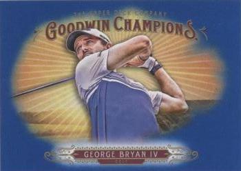 2018 Upper Deck Goodwin Champions - Royal Blue #78 George Bryan IV Front