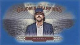 2018 Upper Deck Goodwin Champions - Minis Royal Blue #56 Ryan Blaney Front