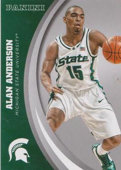 2016 Panini Michigan State Spartans - Silver #48 Alan Anderson Front