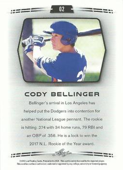 2017 Leaf Retail Exclusive #02 Cody Bellinger Back