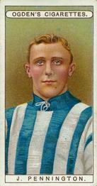 1908 Ogden's Famous Footballers #14 Jesse Pennington Front