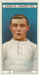 1908 Ogden's Famous Footballers #20 Albert Shepherd Front