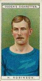 1908 Ogden's Famous Footballers #37 N. Robinson Front